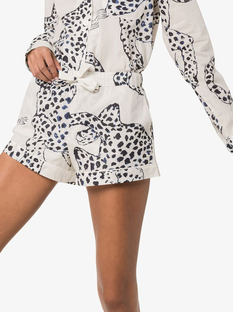 Off-white Jaguar Print Pyjamas