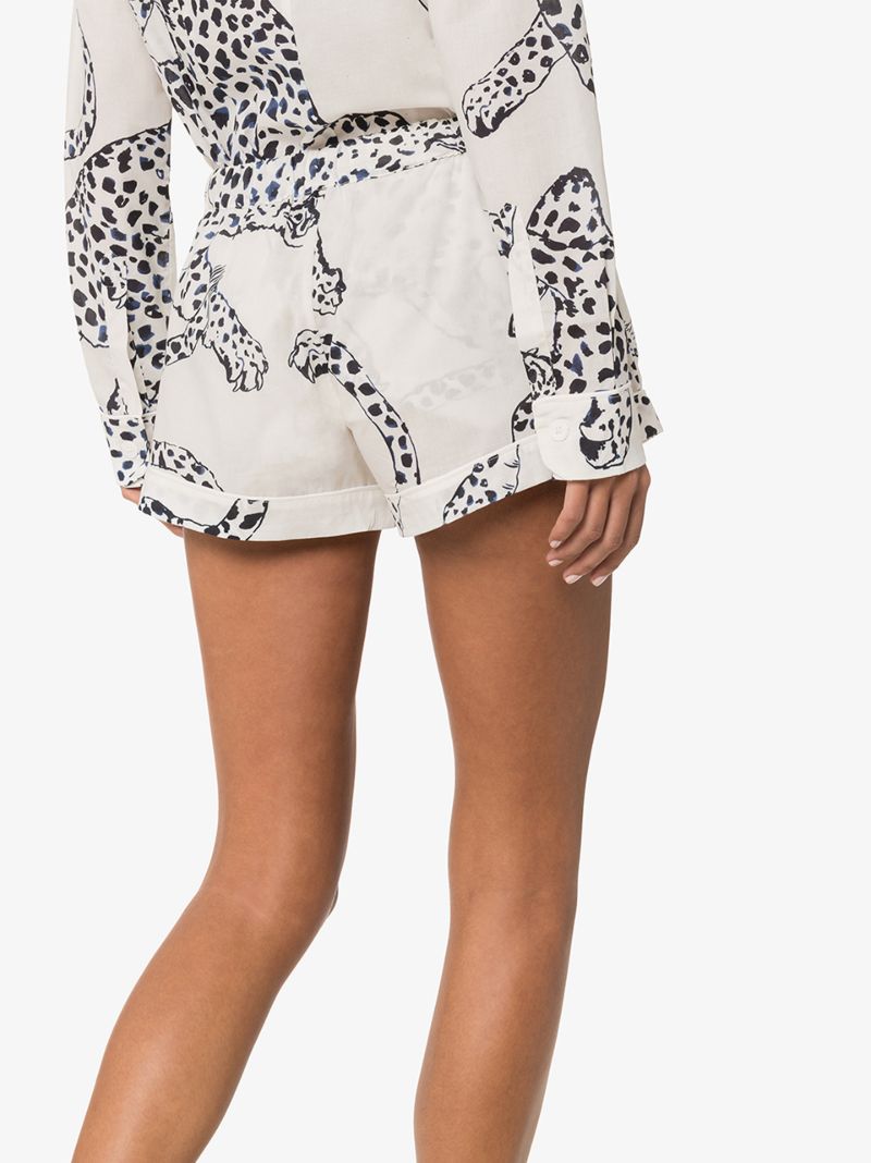 Off-white Jaguar Print Pyjamas