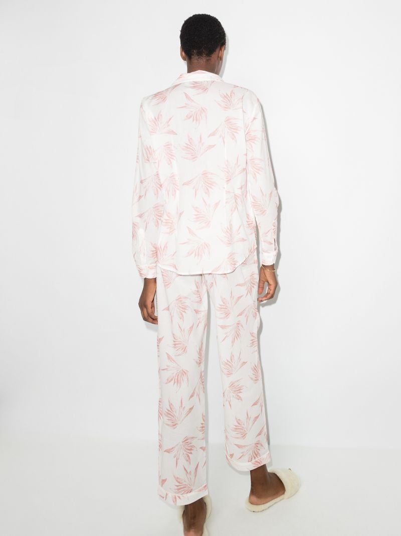 White Deia Print Pyjamas
