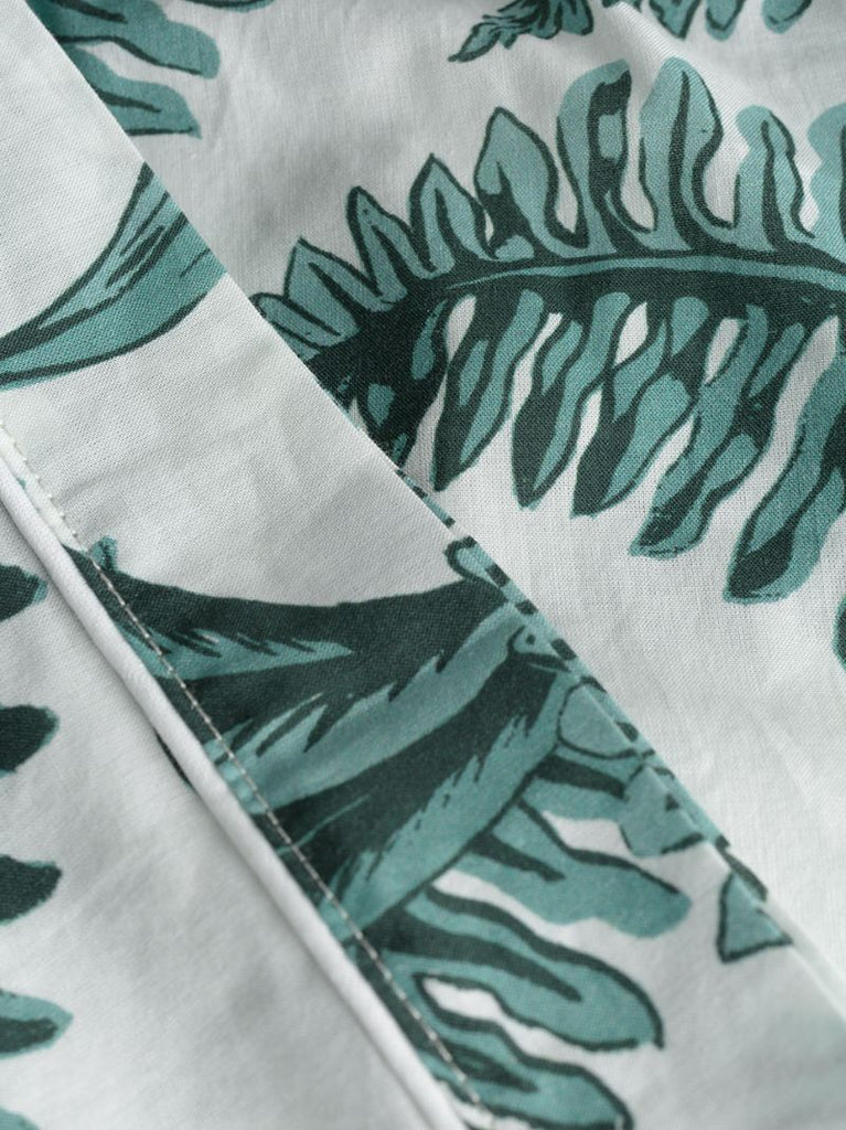 Fern Print Cotton Pyjama Set