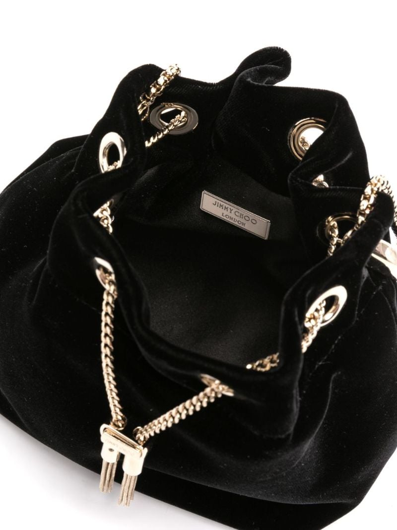 Black Bon Bon Velvet Mini Bag