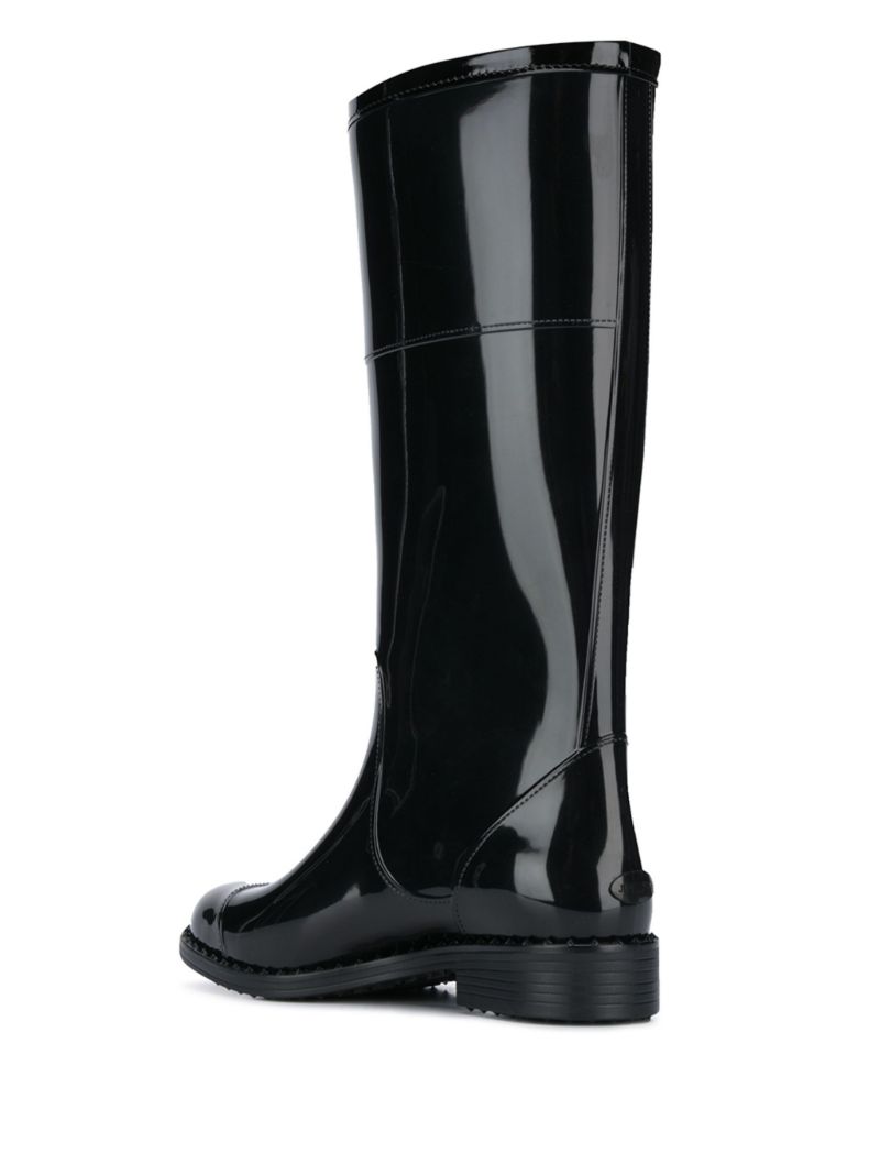 Black Edith Rain Boots