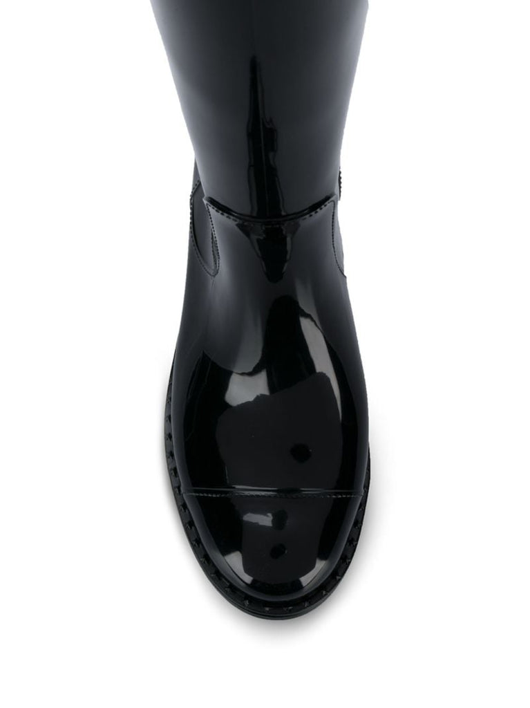 Black Edith Rain Boots