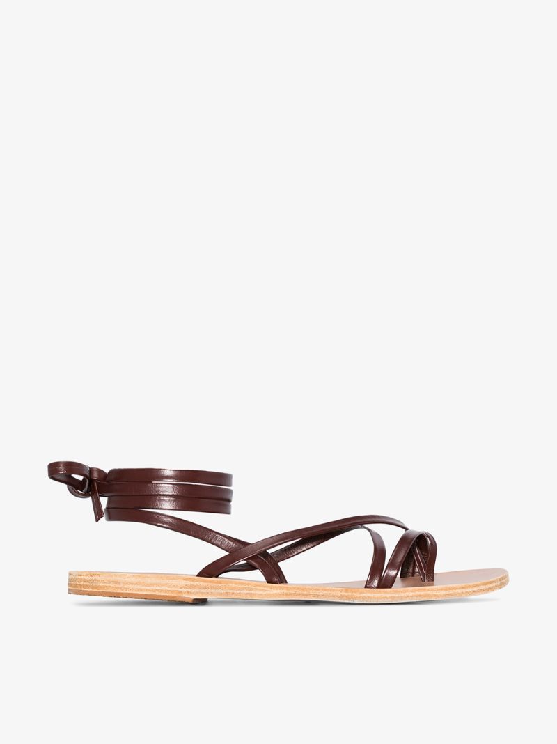 Brown Morfi Leather Sandals