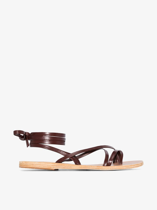 Brown Morfi Leather Sandals