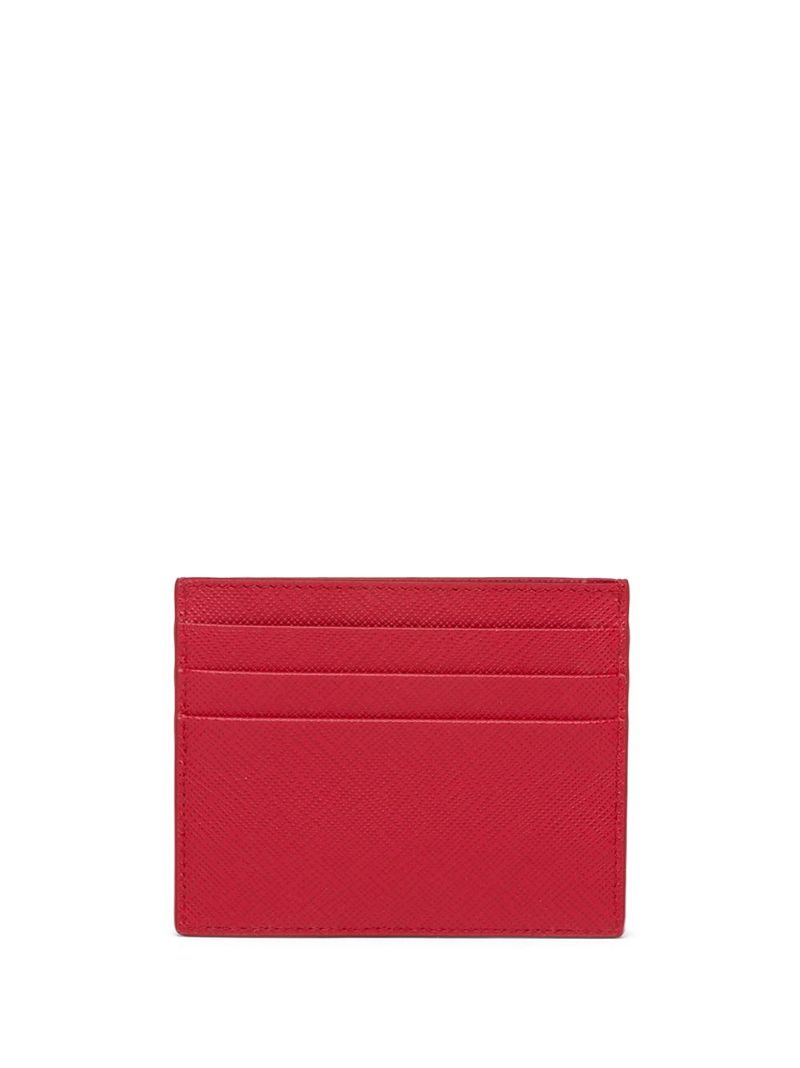 Red Logo Plaque Card Holder