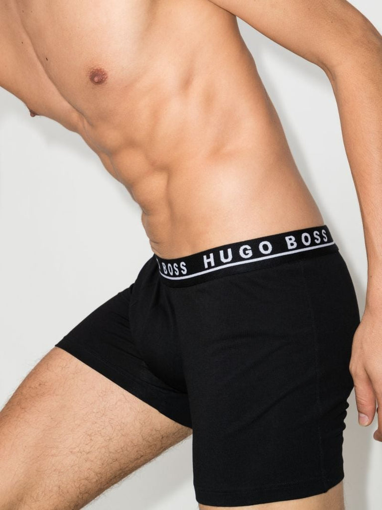 Logo Waist Boxer Briefs Set