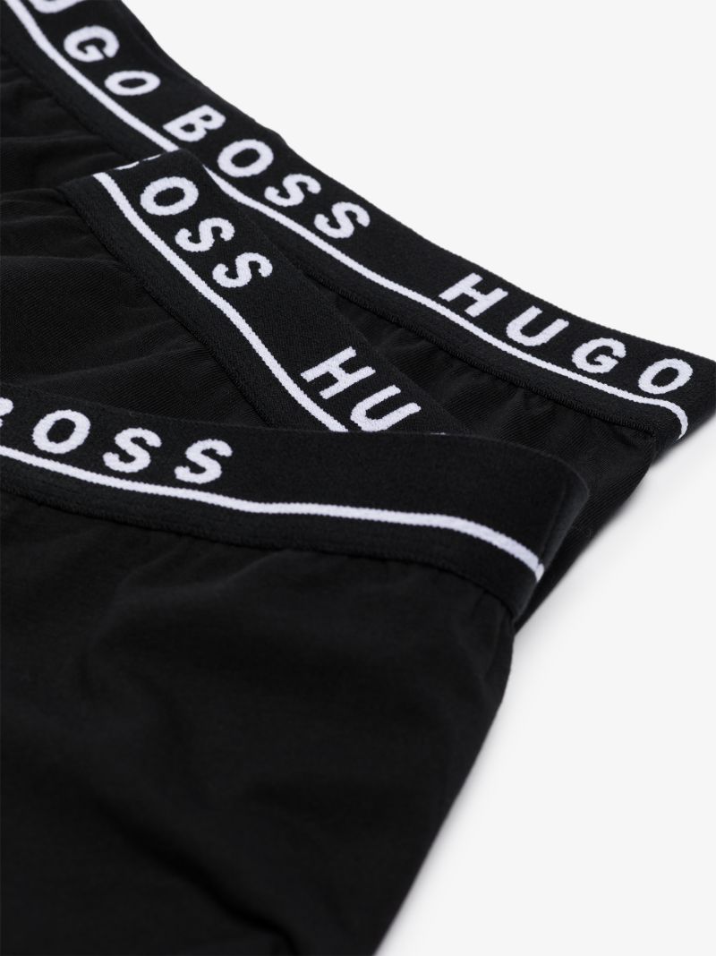 Logo Waist Boxer Briefs Set