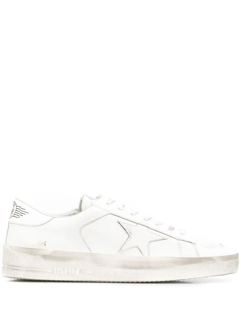 White Stardan Low-top Sneakers