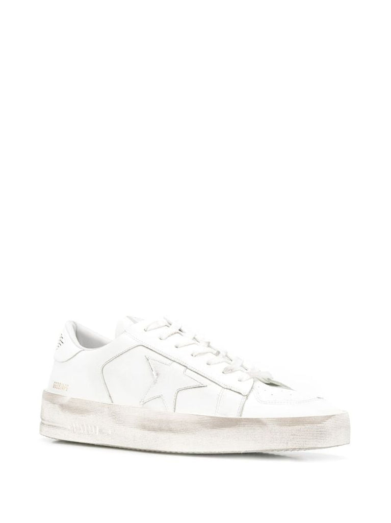 White Stardan Low-top Sneakers