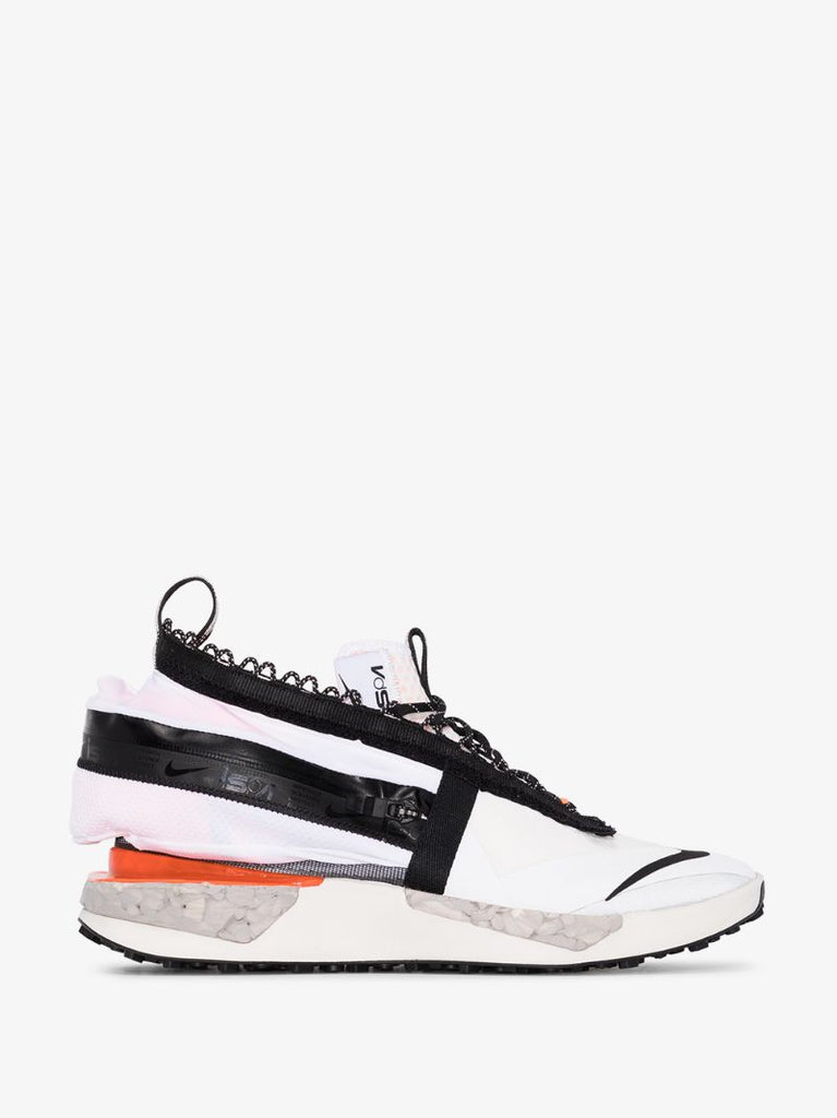 White Ispa Drifter Gator Sneakers