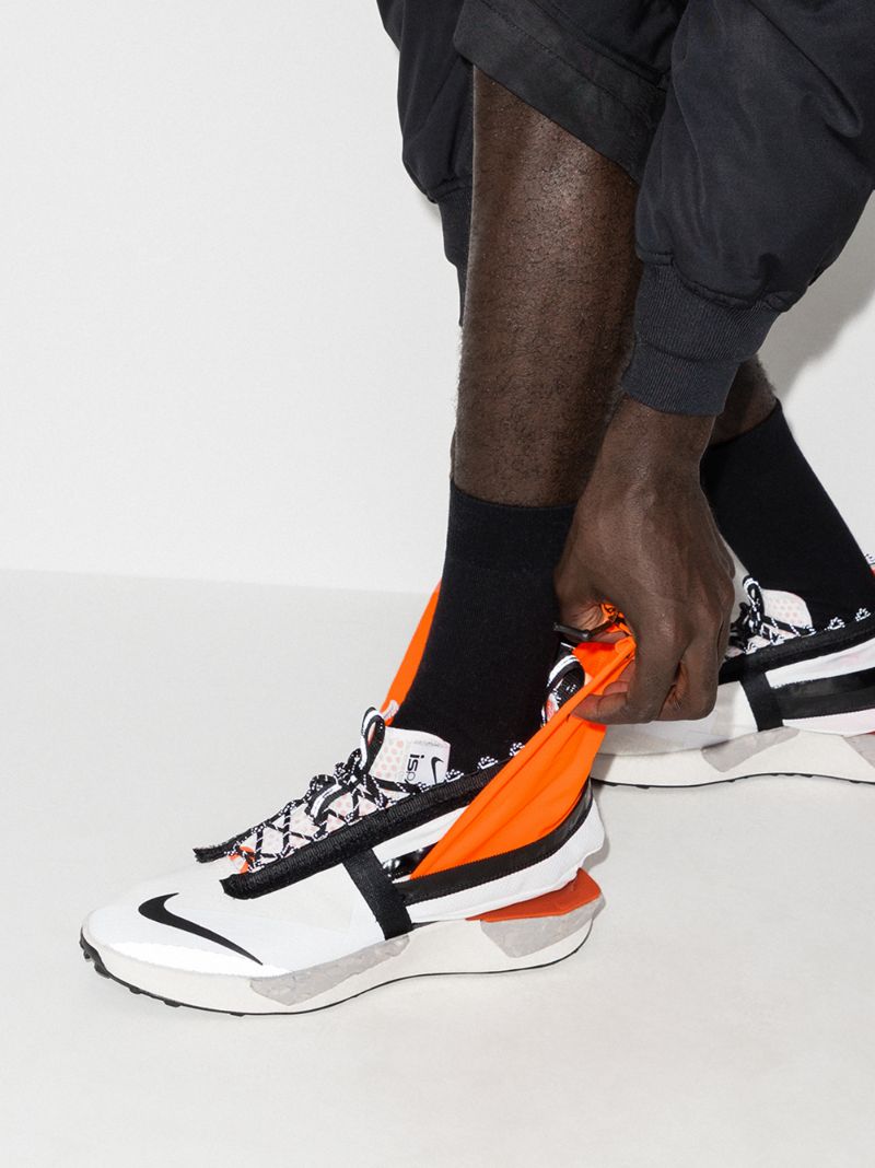 White Ispa Drifter Gator Sneakers