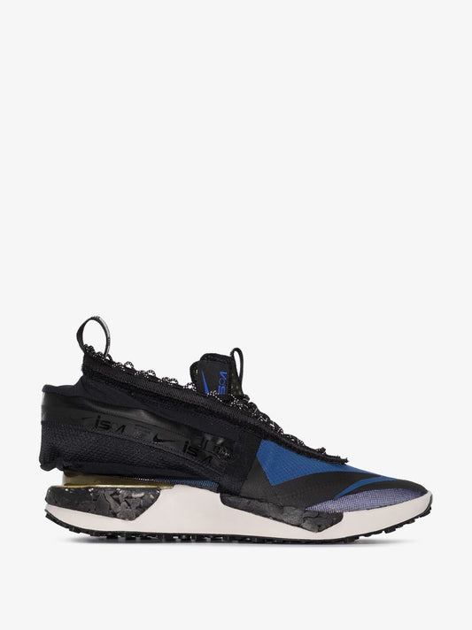 Black Ispa Drifter Gator Sneakers