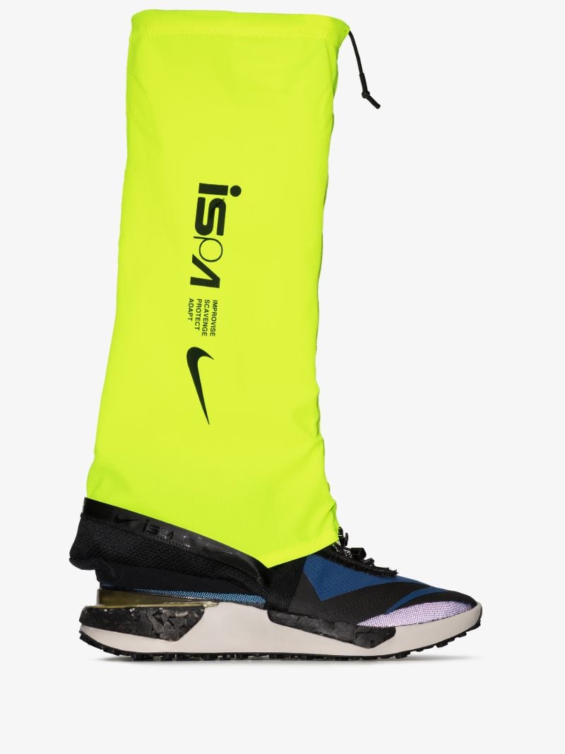 Black Ispa Drifter Gator Sneakers