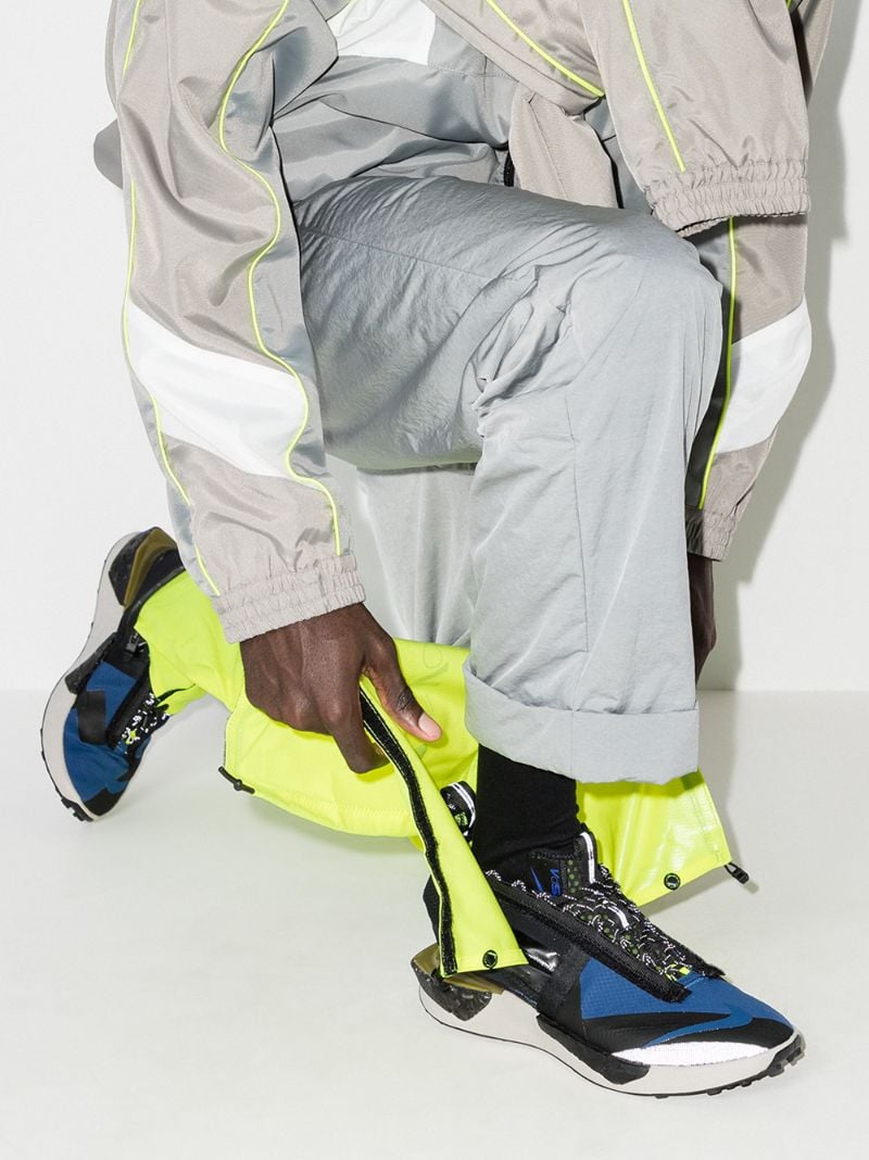 Black Ispa Drifter Gator Sneakers
