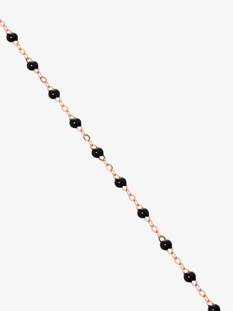 18k Rose Gold 50 Cm Beaded Necklace
