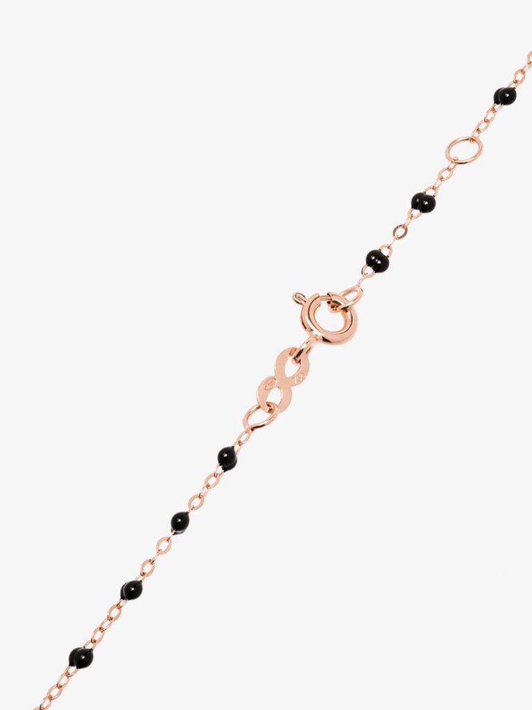 18k Rose Gold 50 Cm Beaded Necklace