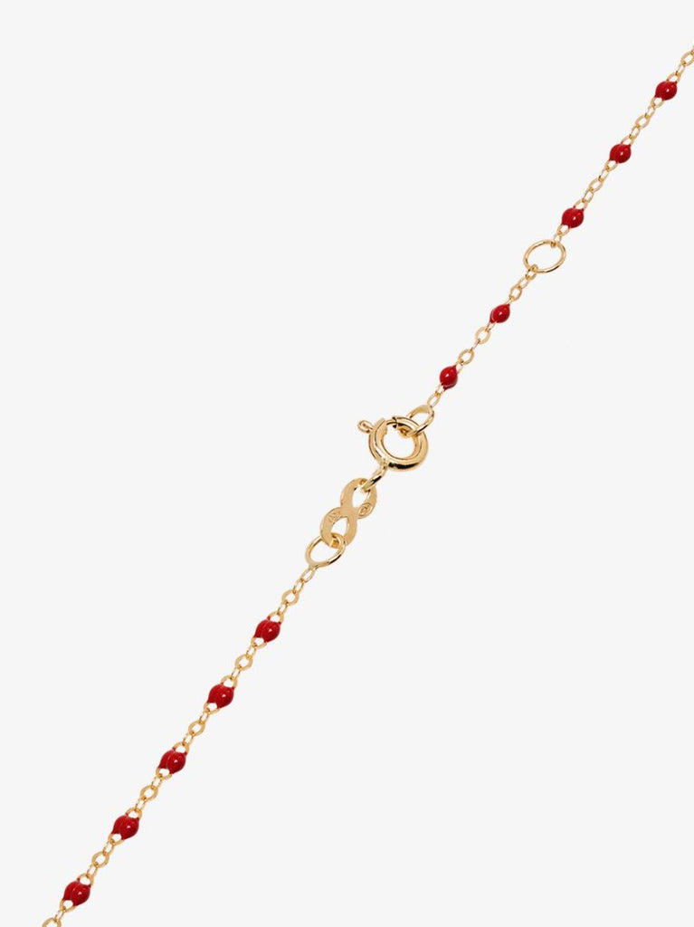 18k Yellow Gold Beaded Necklace