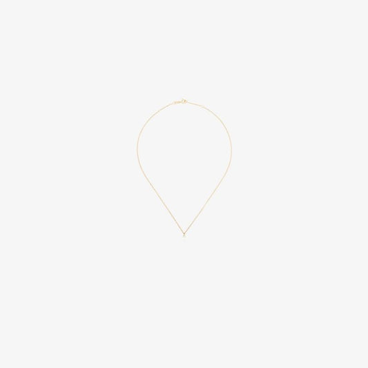 18k Yellow Gold Diamond Necklace