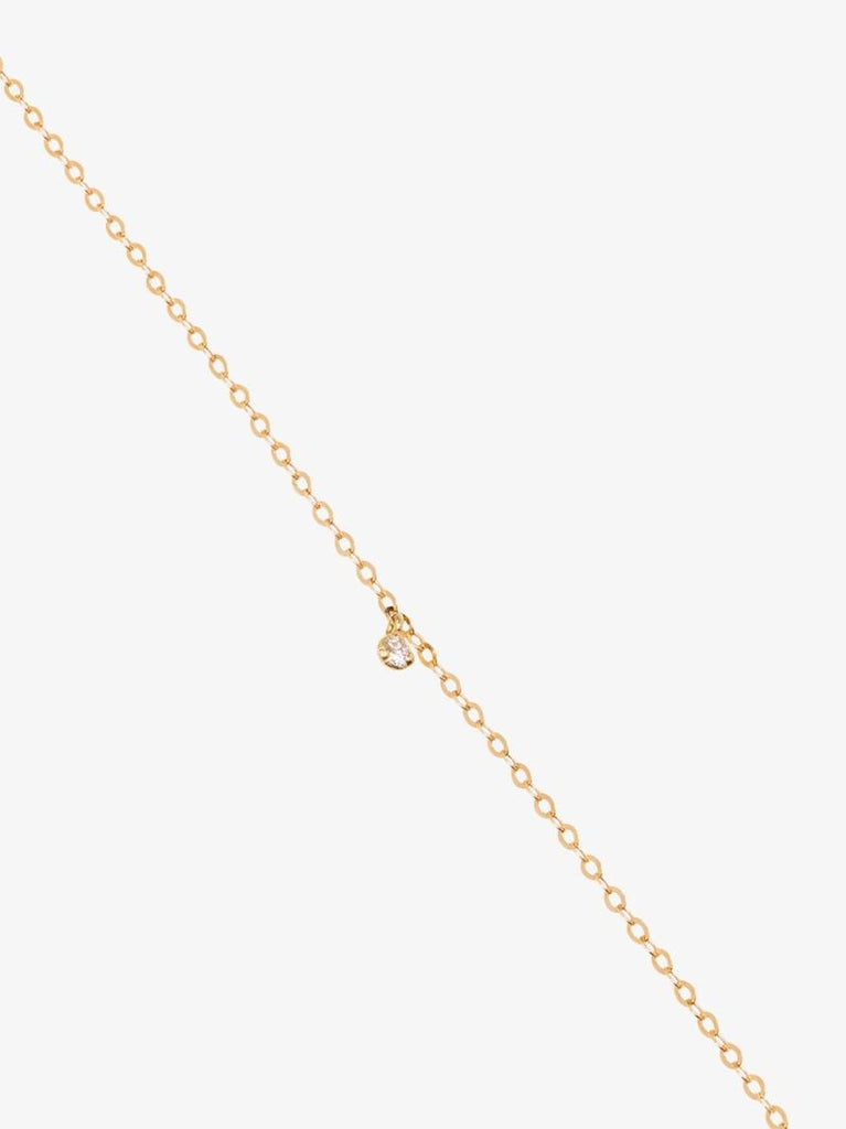 18k Yellow Gold Diamond Necklace
