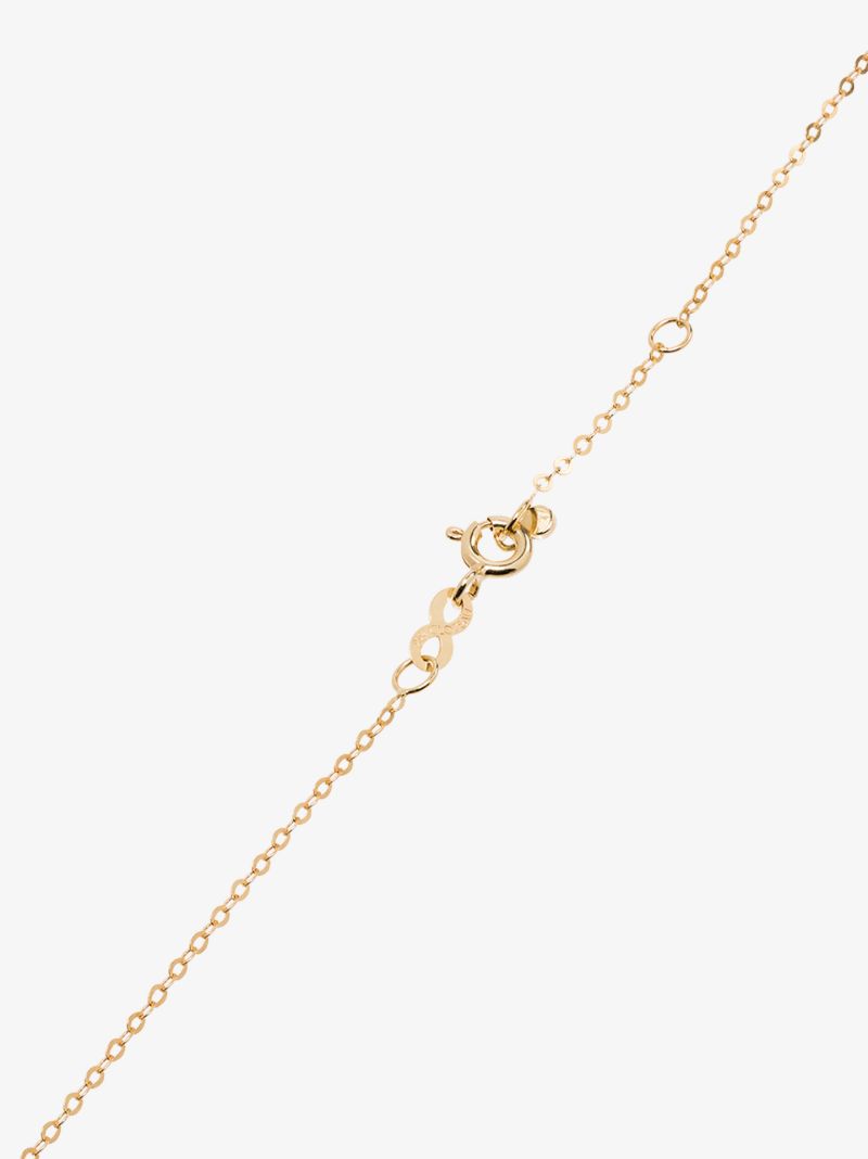 18k Yellow Gold Diamond Necklace