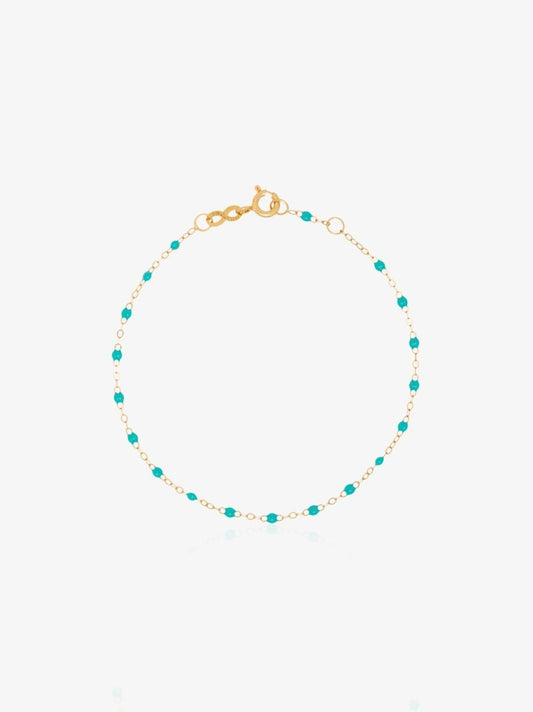 18k Yellow Gold Beaded Bracelet