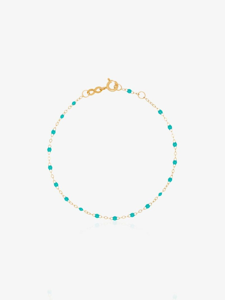 18k Yellow Gold Beaded Bracelet