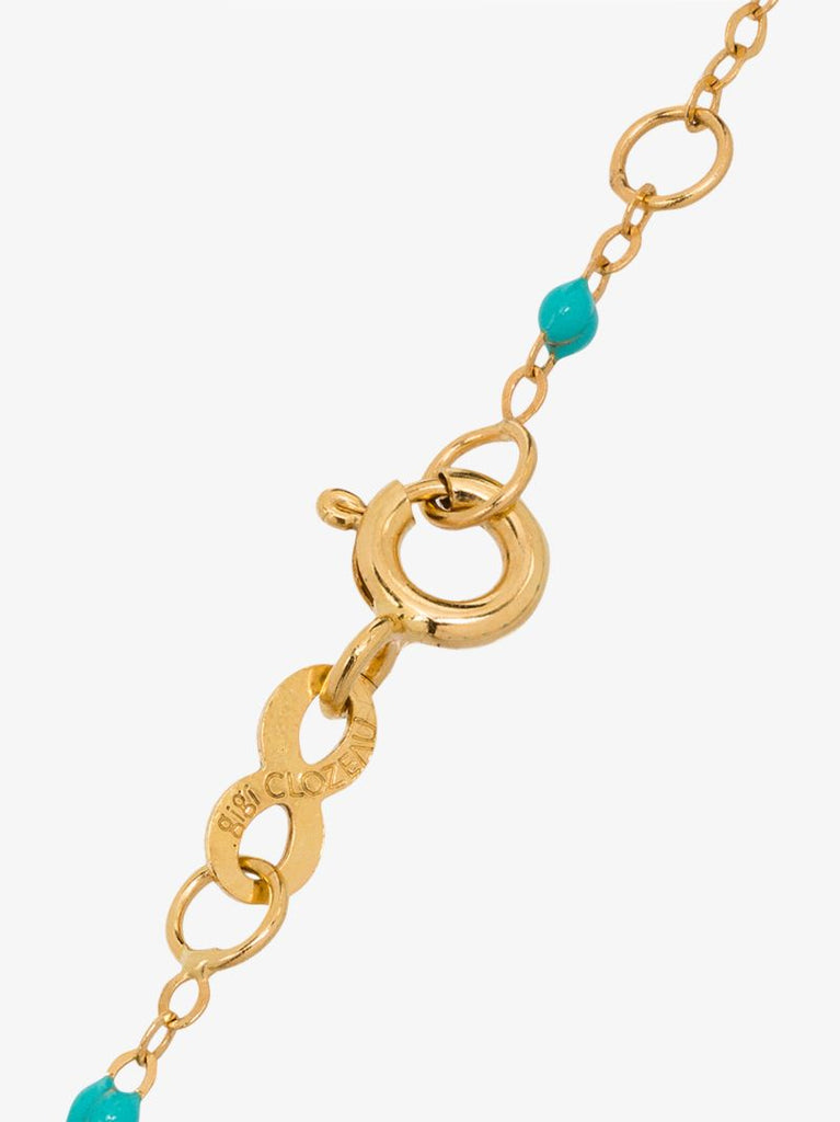 18k Yellow Gold Beaded Bracelet