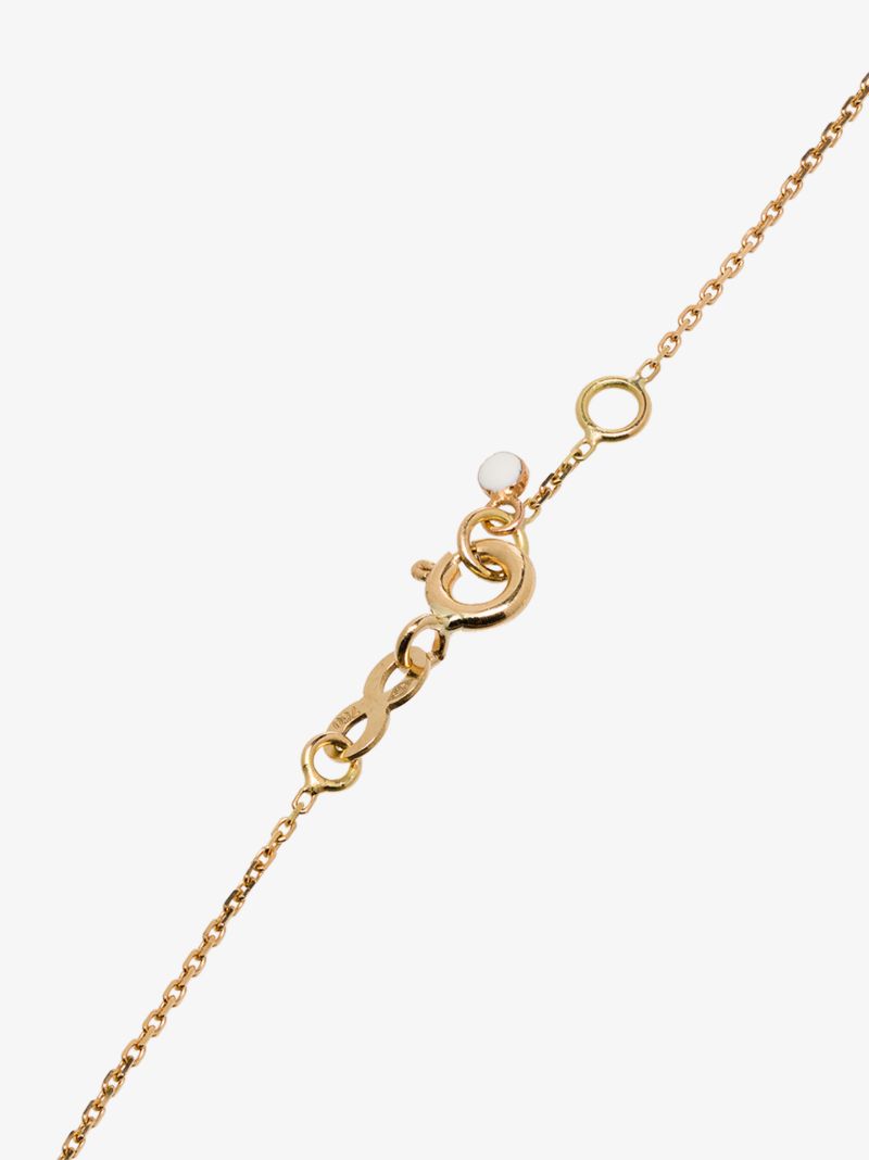 18k Yellow Gold 17 Cm Diamond Bracelet