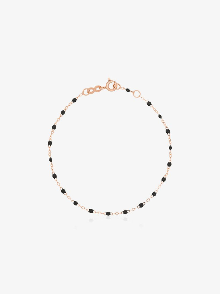 18k Rose Gold Beaded Bracelet
