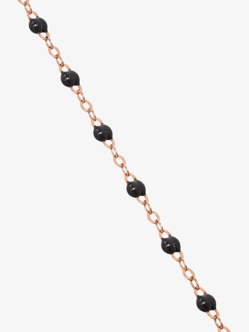 18k Rose Gold Beaded Bracelet