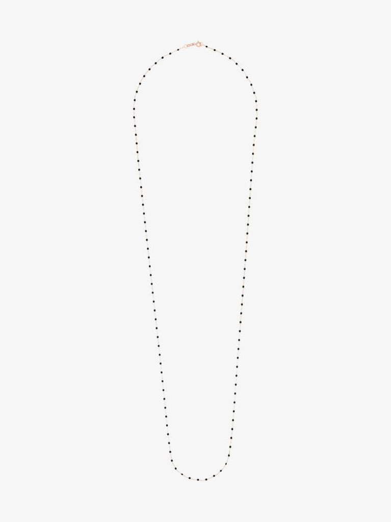 18k Rose Gold 86 Cm Beaded Necklace