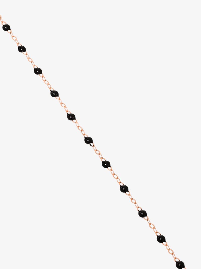 18k Rose Gold 86 Cm Beaded Necklace