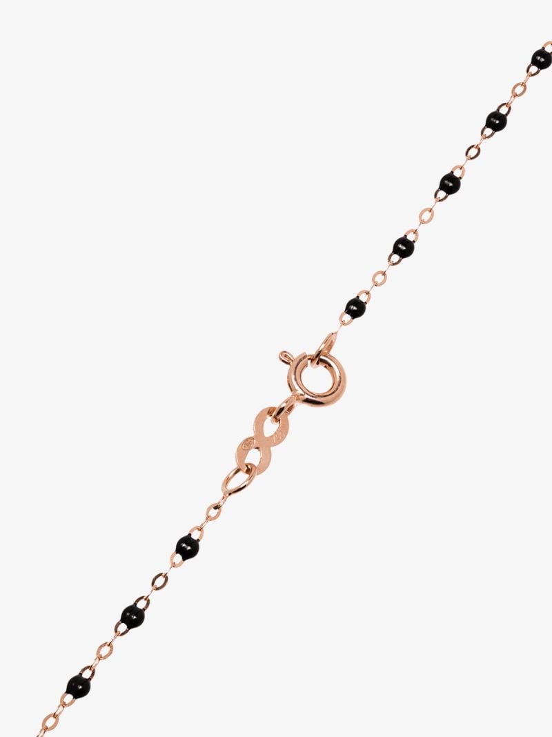 18k Rose Gold 86 Cm Beaded Necklace