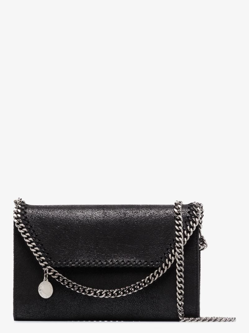 Black Falabella Mini Cross Body Bag