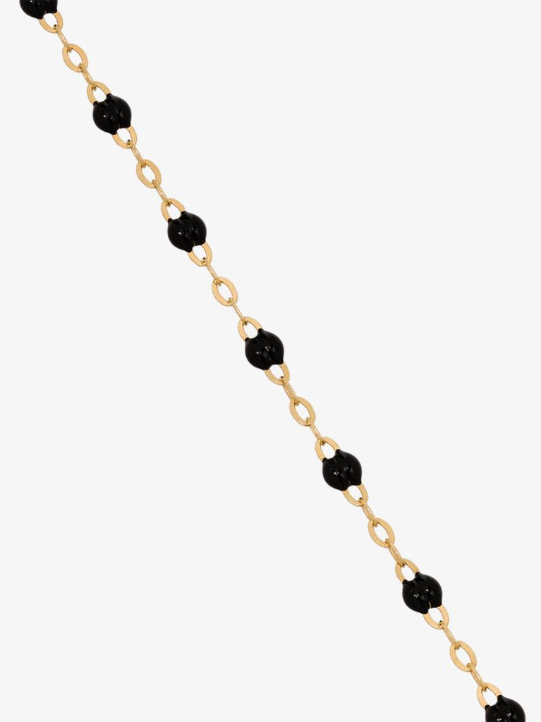 18k Yellow Gold Beaded Necklace