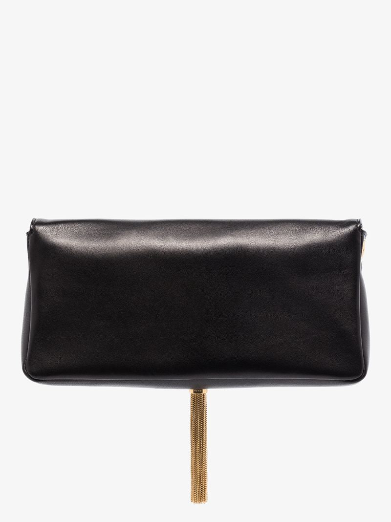 Black Kate 99 Baguette Leather Shoulder Bag