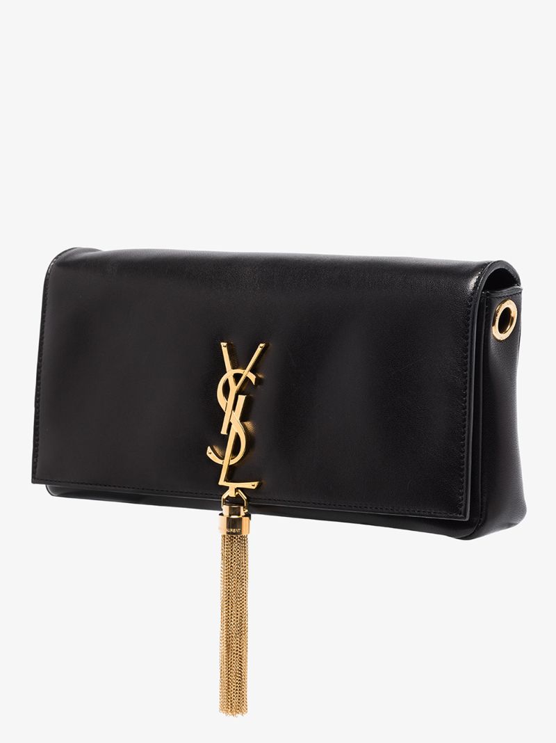 Black Kate 99 Baguette Leather Shoulder Bag