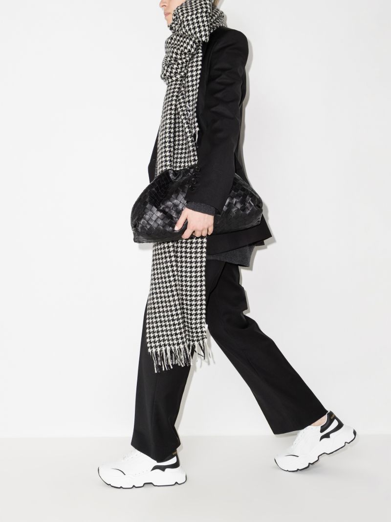 White Daymaster Leather Sneakers