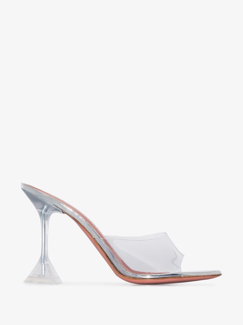 Transparent Lupita 95 Pvc Mules