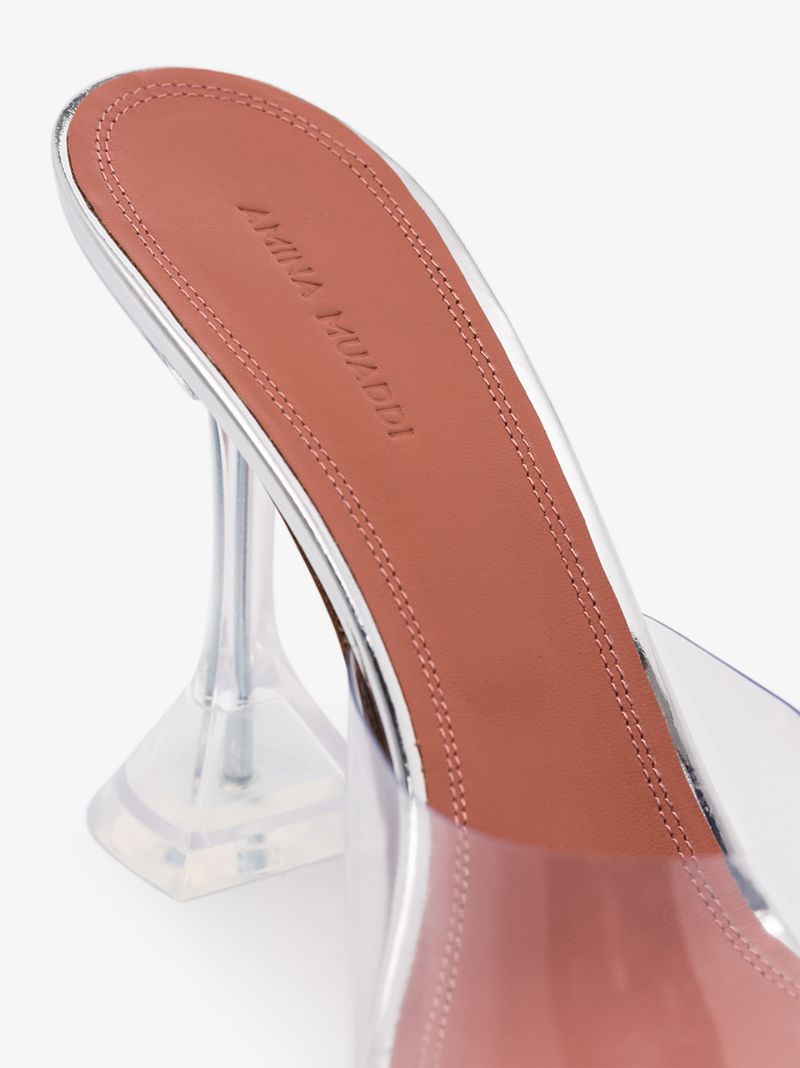 Transparent Lupita 95 Pvc Mules
