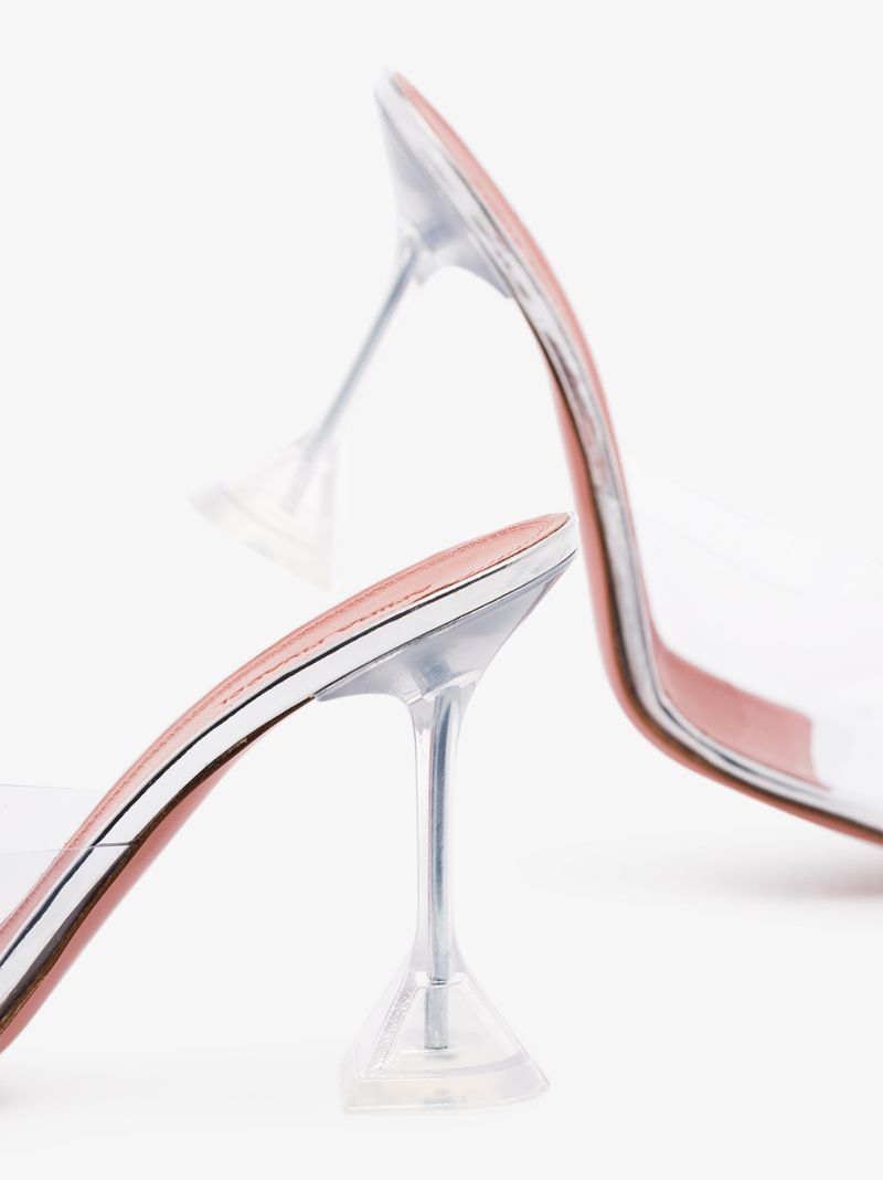 Transparent Lupita 95 Pvc Mules