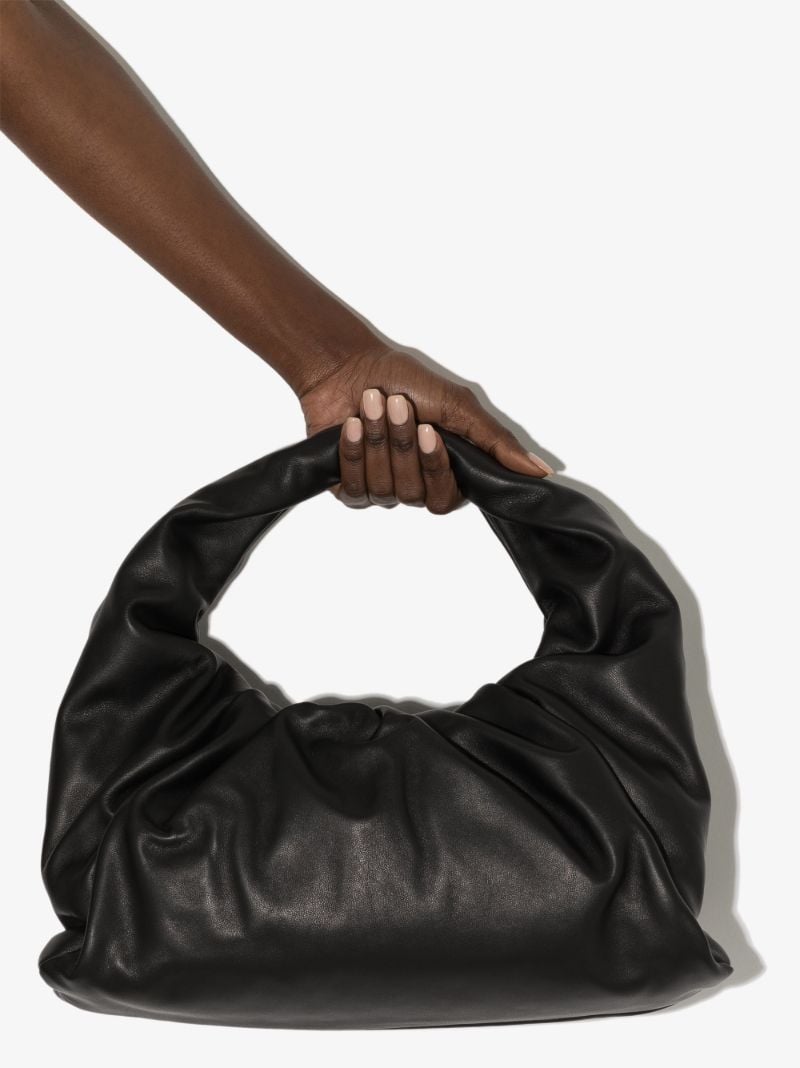 Black the Shoulder Pouch Leather Bag