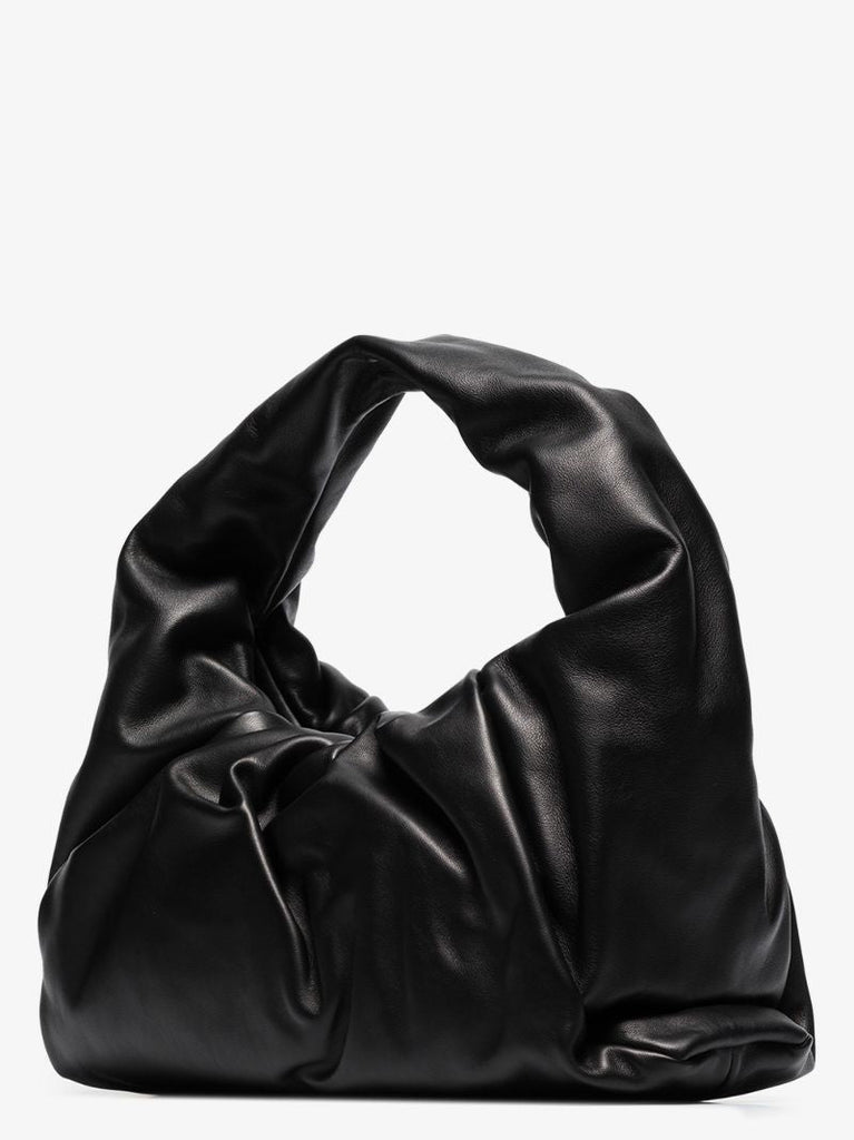 Black the Shoulder Pouch Leather Bag
