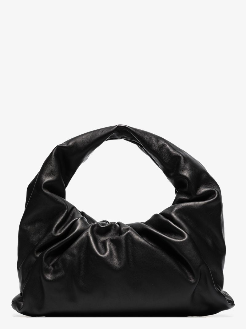 Black the Shoulder Pouch Leather Bag