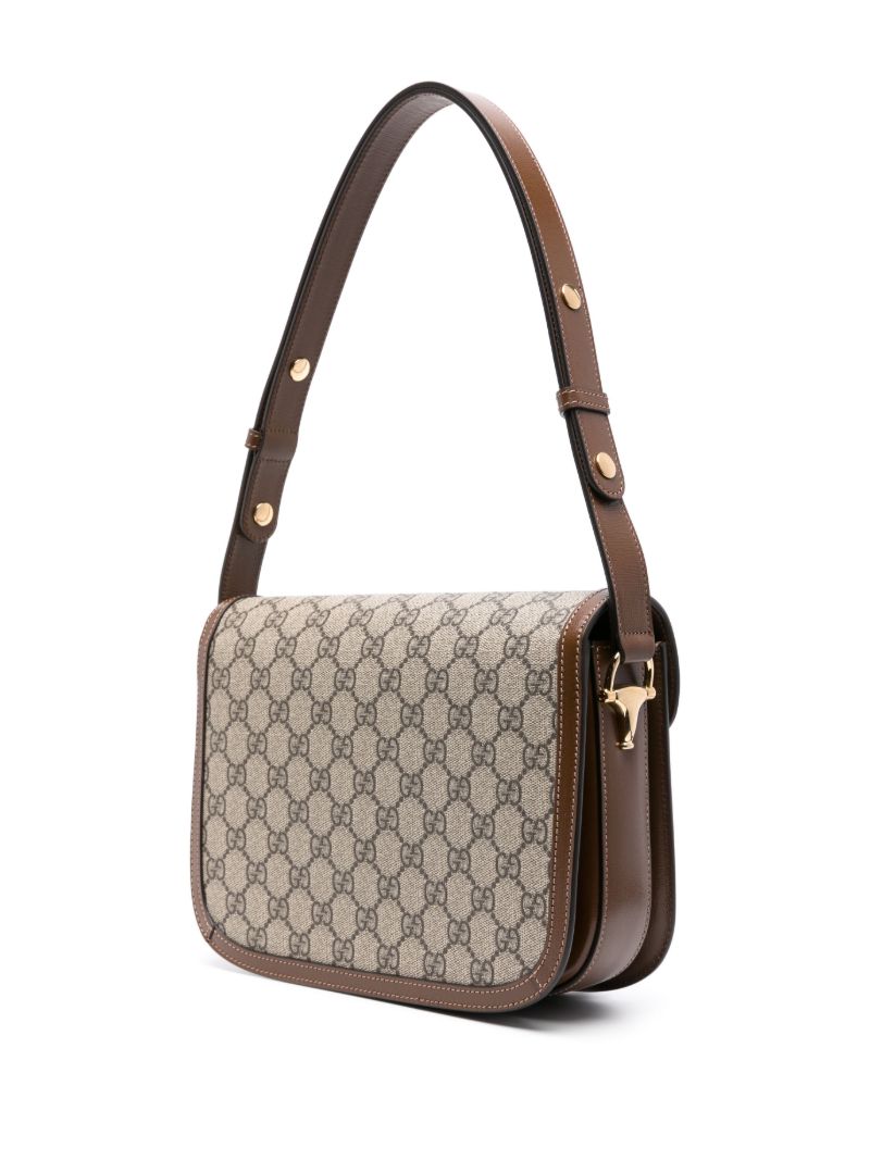 Brown Horsebit 1955 Gg Supreme Shoulder Bag