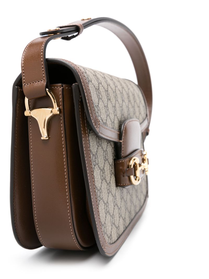 Brown Horsebit 1955 Gg Supreme Shoulder Bag