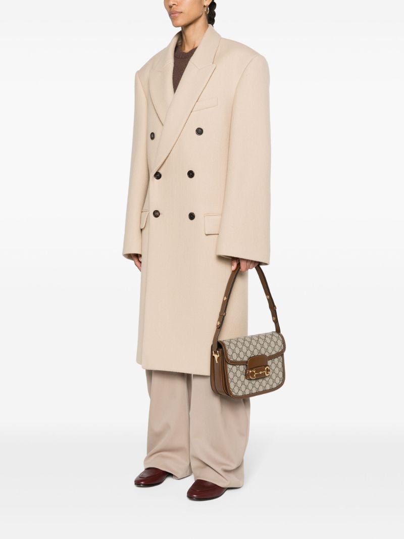 Brown Horsebit 1955 Gg Supreme Shoulder Bag