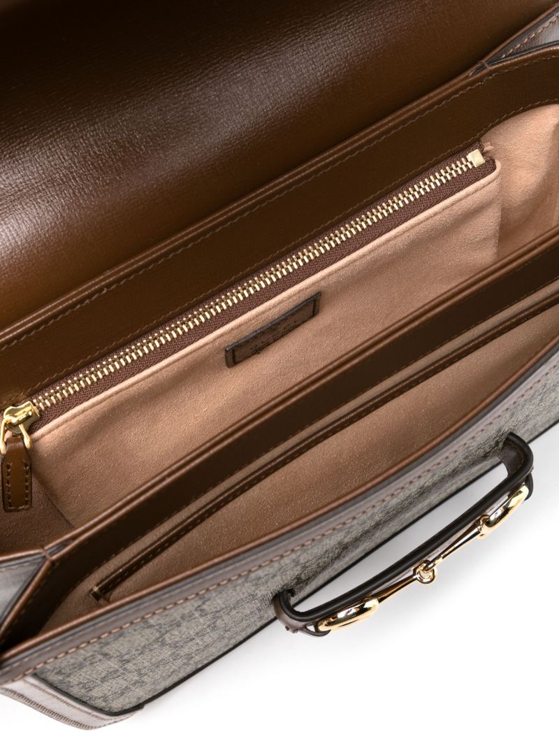 Brown Horsebit 1955 Gg Supreme Shoulder Bag