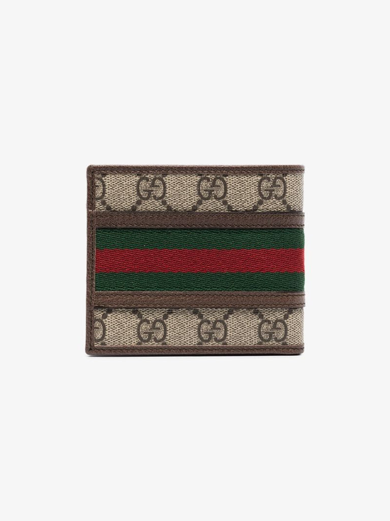 Brown Ophidia Bifold Wallet